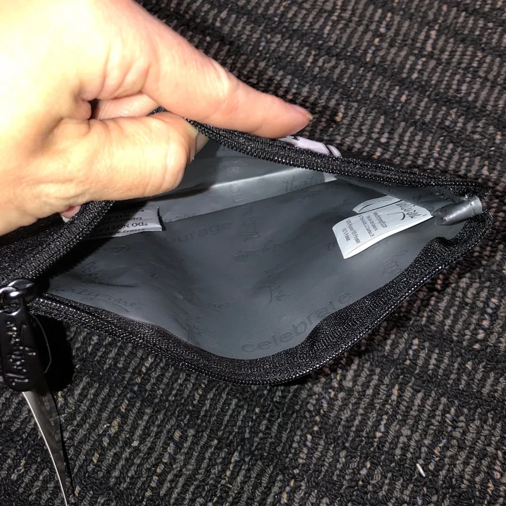 🛍️ Canvas Pouch with 'EAT' Print